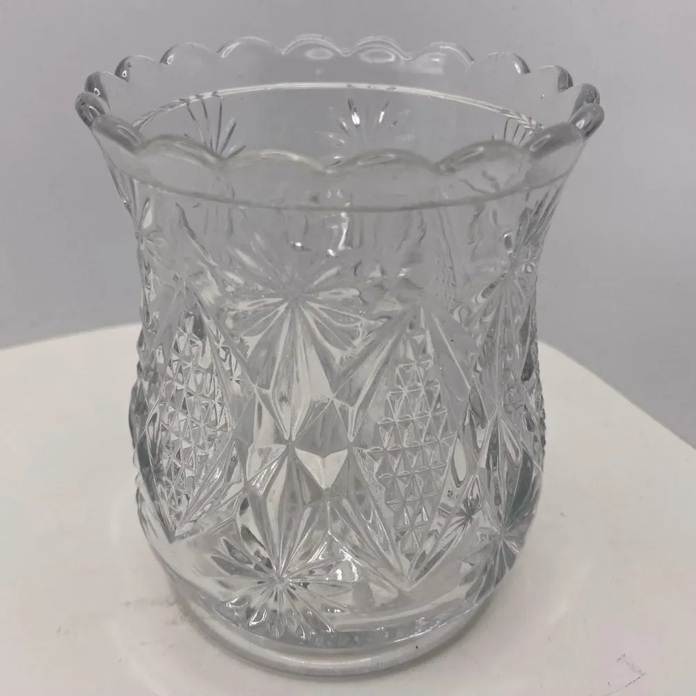 Vintage Westmoreland Glass Clear Spooner Pressed Glass
